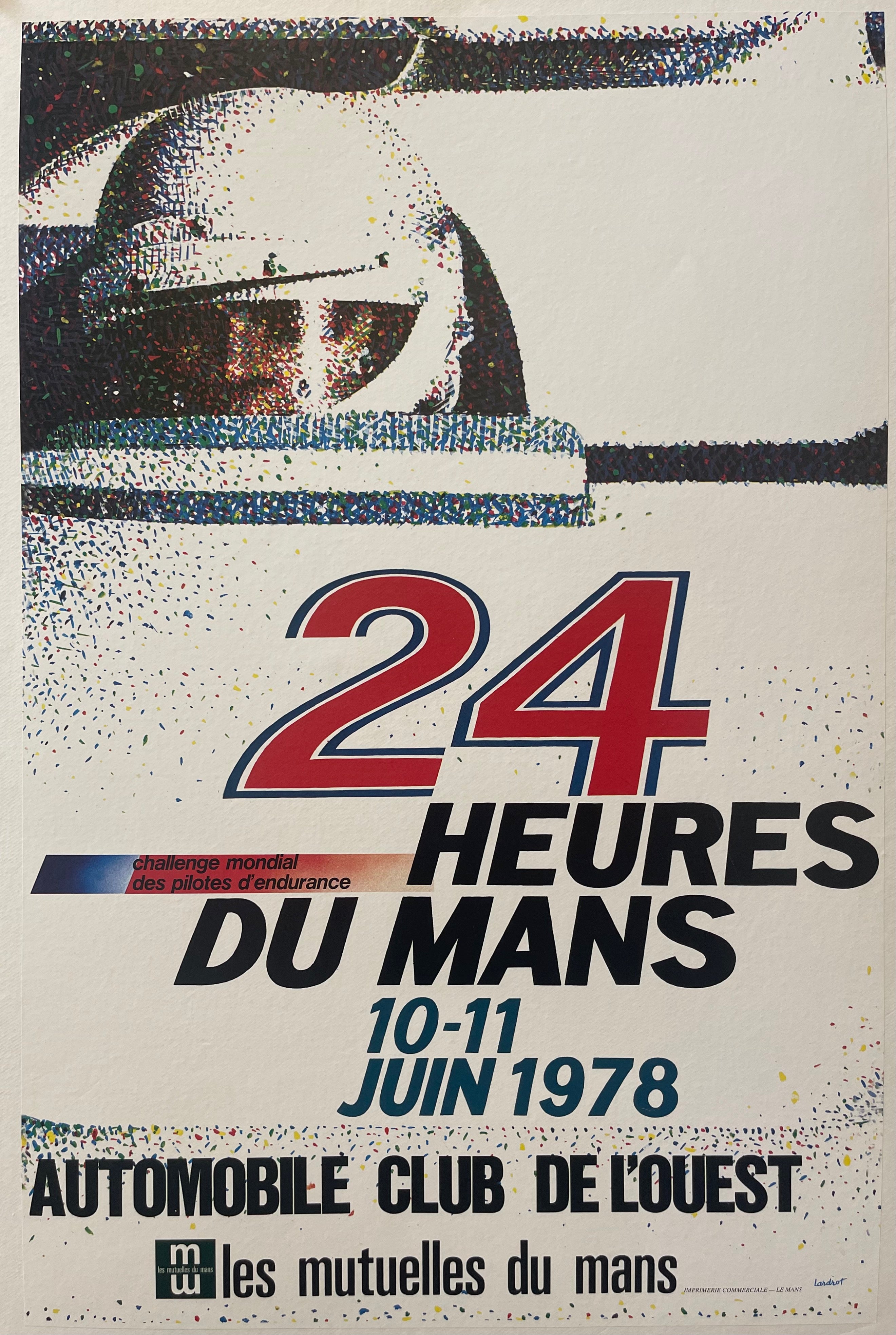 24 Heures Du Mans Poster