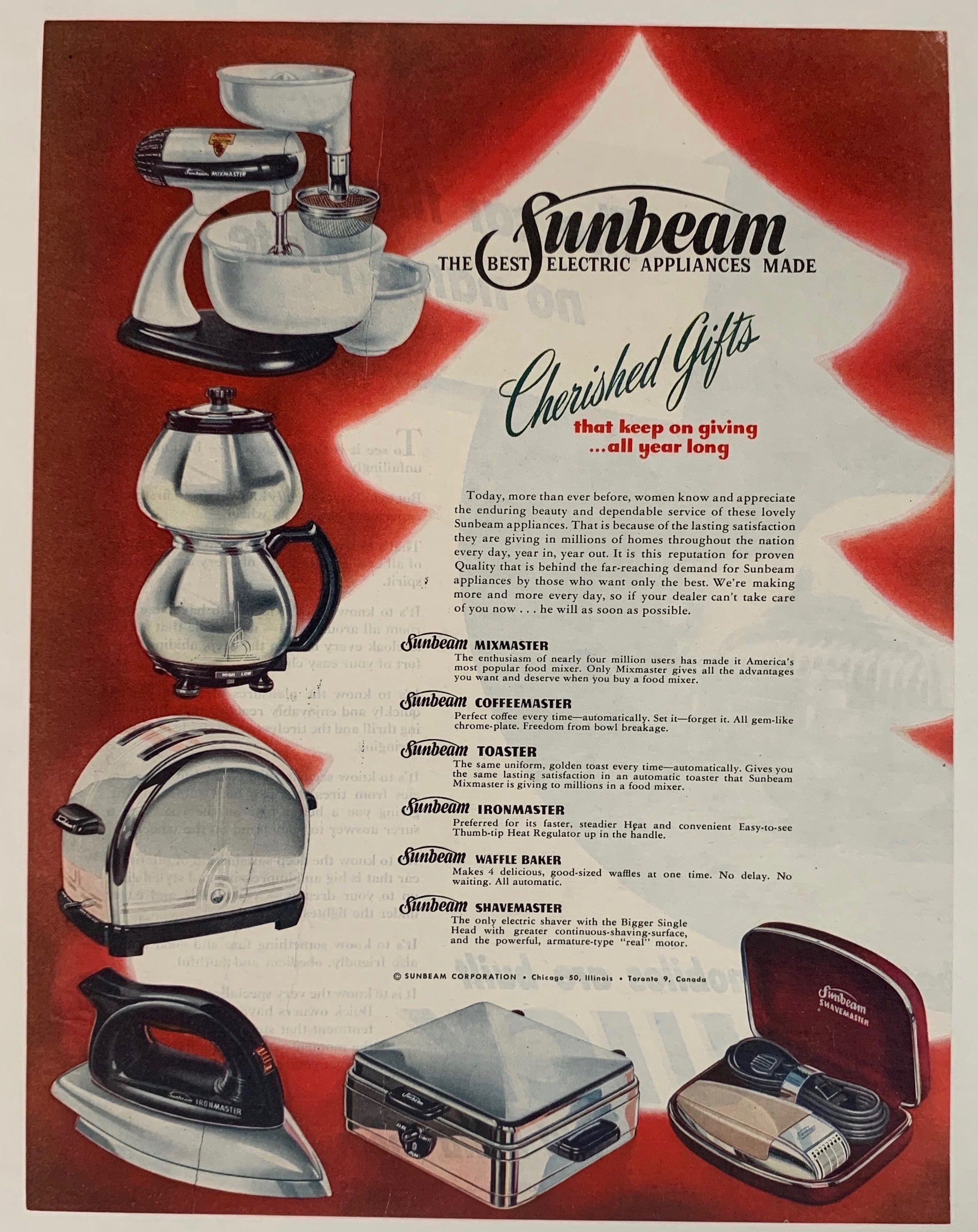 Sunbeam - "The Best Electric Appliances Made"