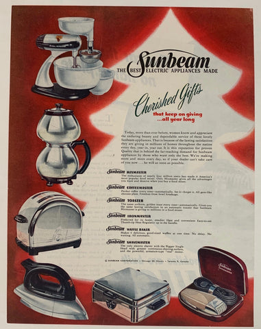 Link to Sunbeam - "The Best Electric Appliances Made"Canadian Poster Product
