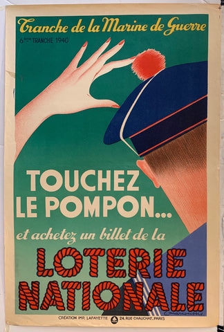Link to  Loterie Nationale Tranche De La Marine De Guerre Touchez Le Pompom  Product