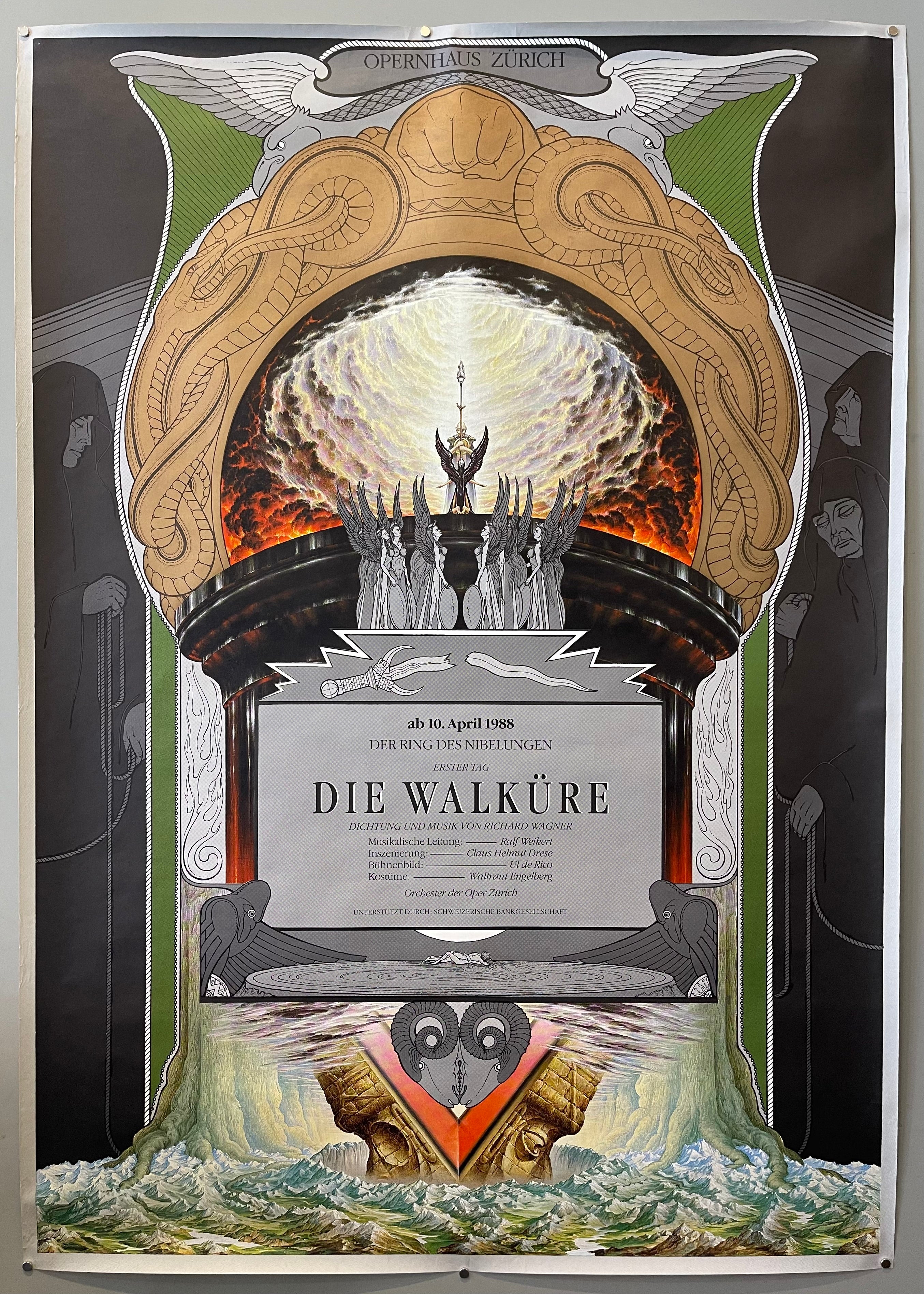 poster for the ring by wagner
