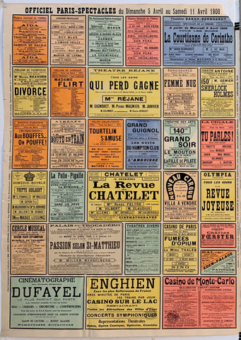 Link to  Paris Theatres 1908 (09)Paris Theatre, 1916  Product