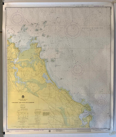 Link to  NOAA Cohasset and Scituate Harbors MapU.S.A., 1975  Product