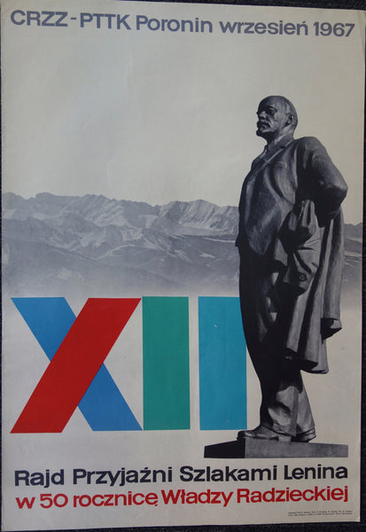 CRZZ PTTK Poronin wrezien 1968 – Poster Museum