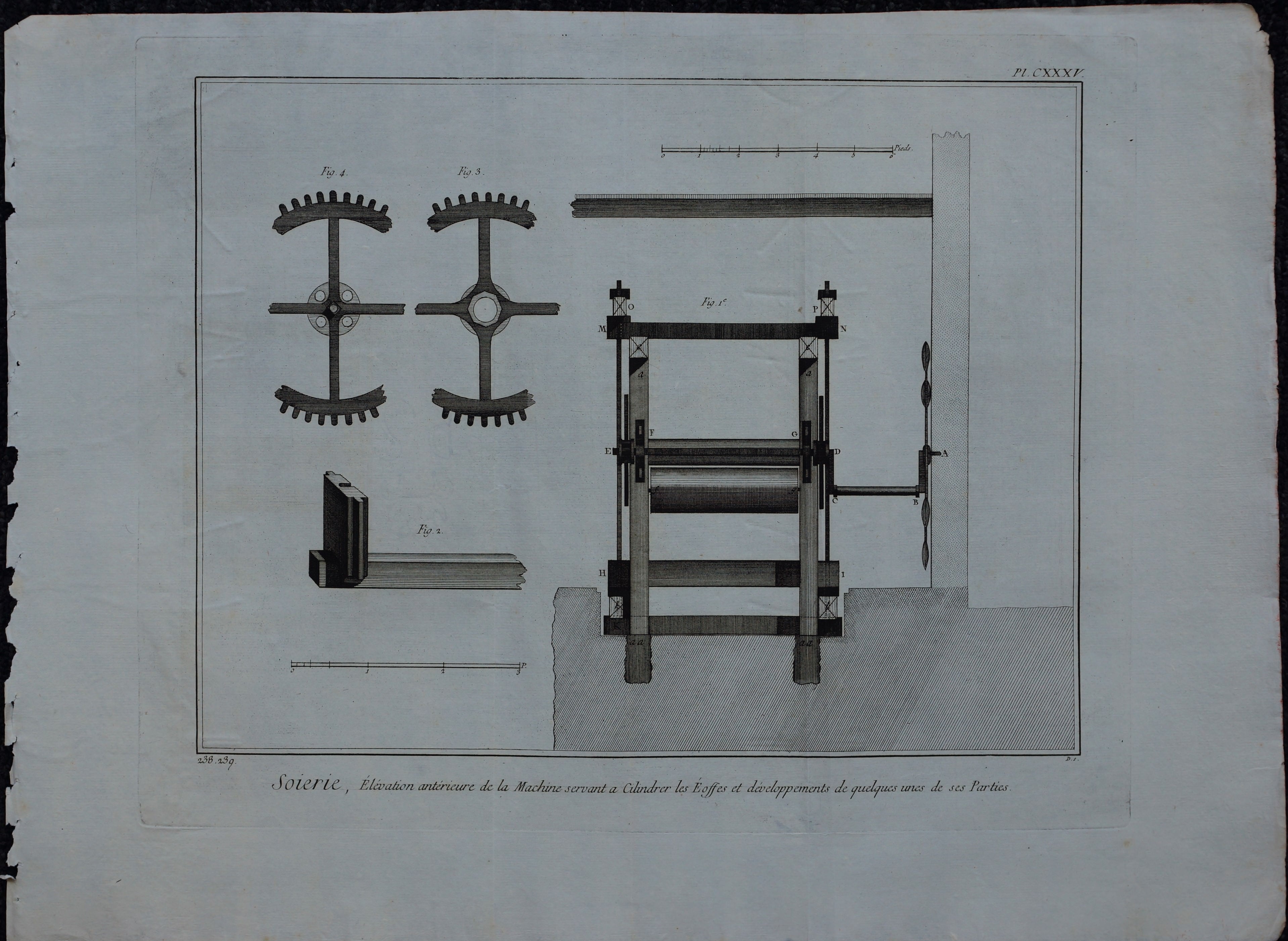 French Engraving Plate CXXXV