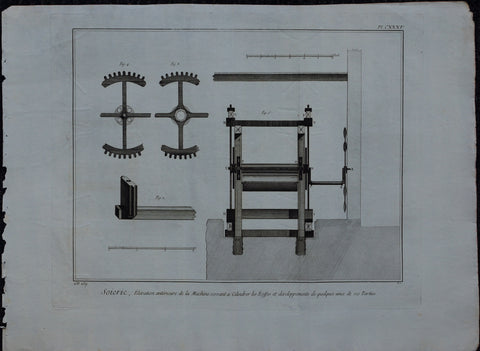 Link to  French Engraving Plate CXXXVFrance, C. 1776  Product