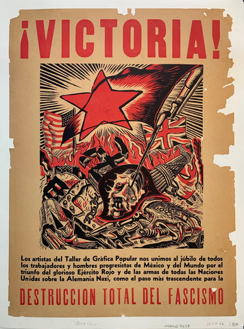 Link to Victoria ! Destruccion Total del Fascismo (Missing Pieces)Mexico, C. 1940 Product