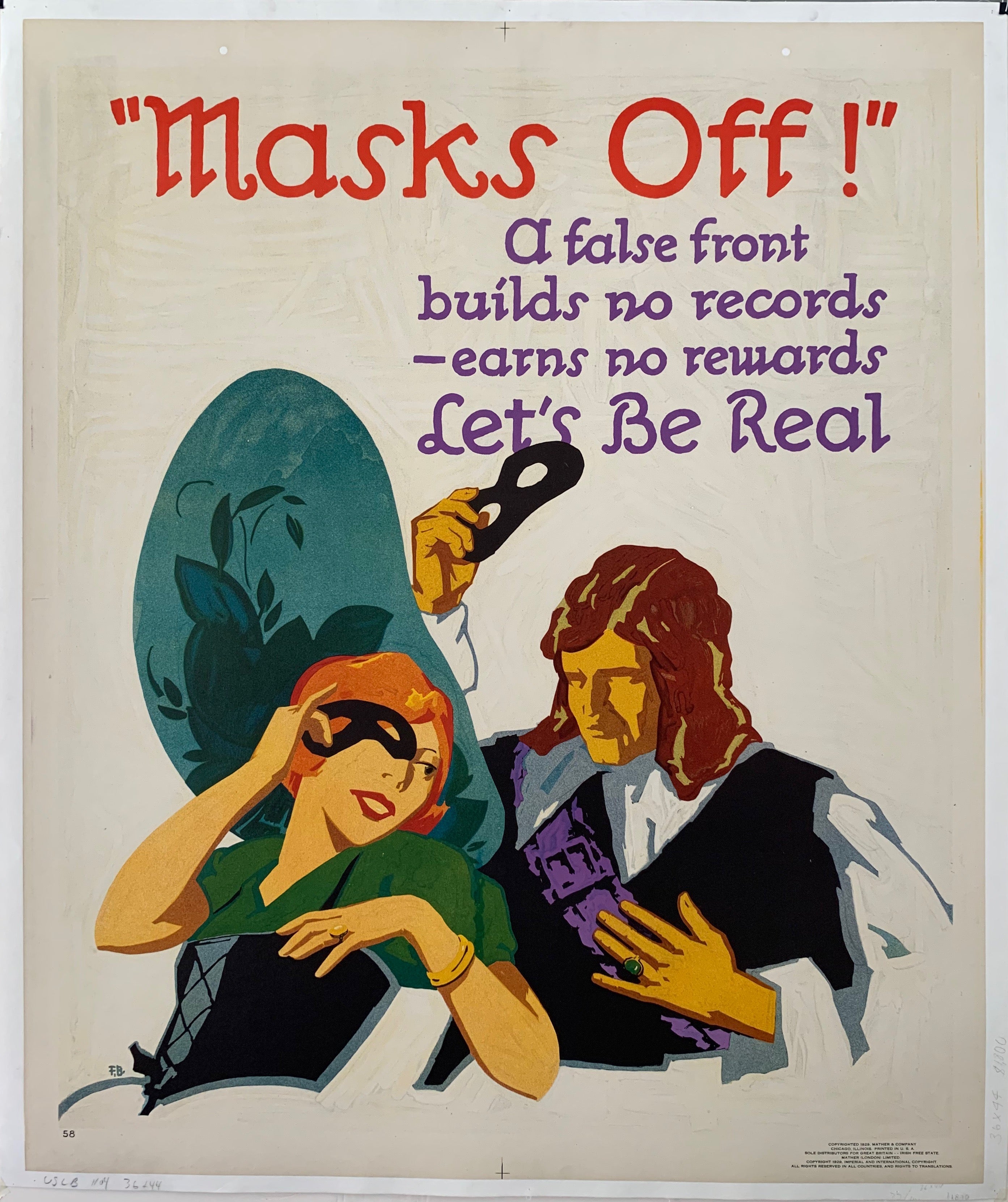 Masks Off! Mather Poster (find)