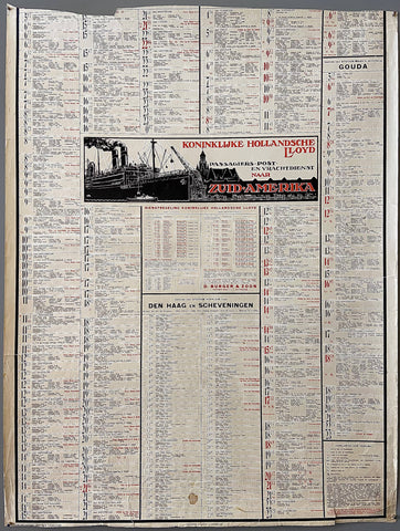 Link to Koninklijke Hollandsche Lloyd PosterThe Netherlands, c. 1950 Product