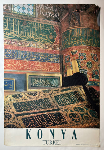 Link to  Konya Türkei Travel PosterTürkiye, c. 1967  Product