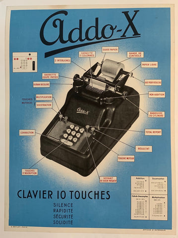 Link to  Addo-X - Clavier 10 Touches Silence Rapidite Securite SoliditeFrance, C. 1940  Product