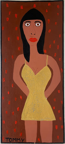 Link to  Gal Pal of J.E. #01 Tommy Cheng PaintingU.S.A, c. 1994  Product