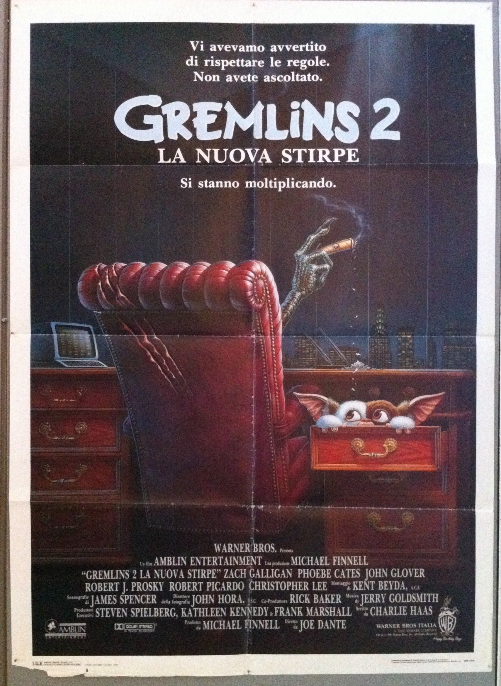 Gremlins 2 Film Poster