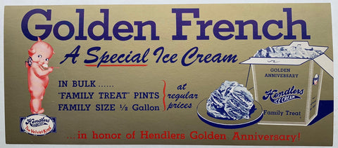 Link to  Golden French Hendlers Ice CreamUSA, C. 1950  Product