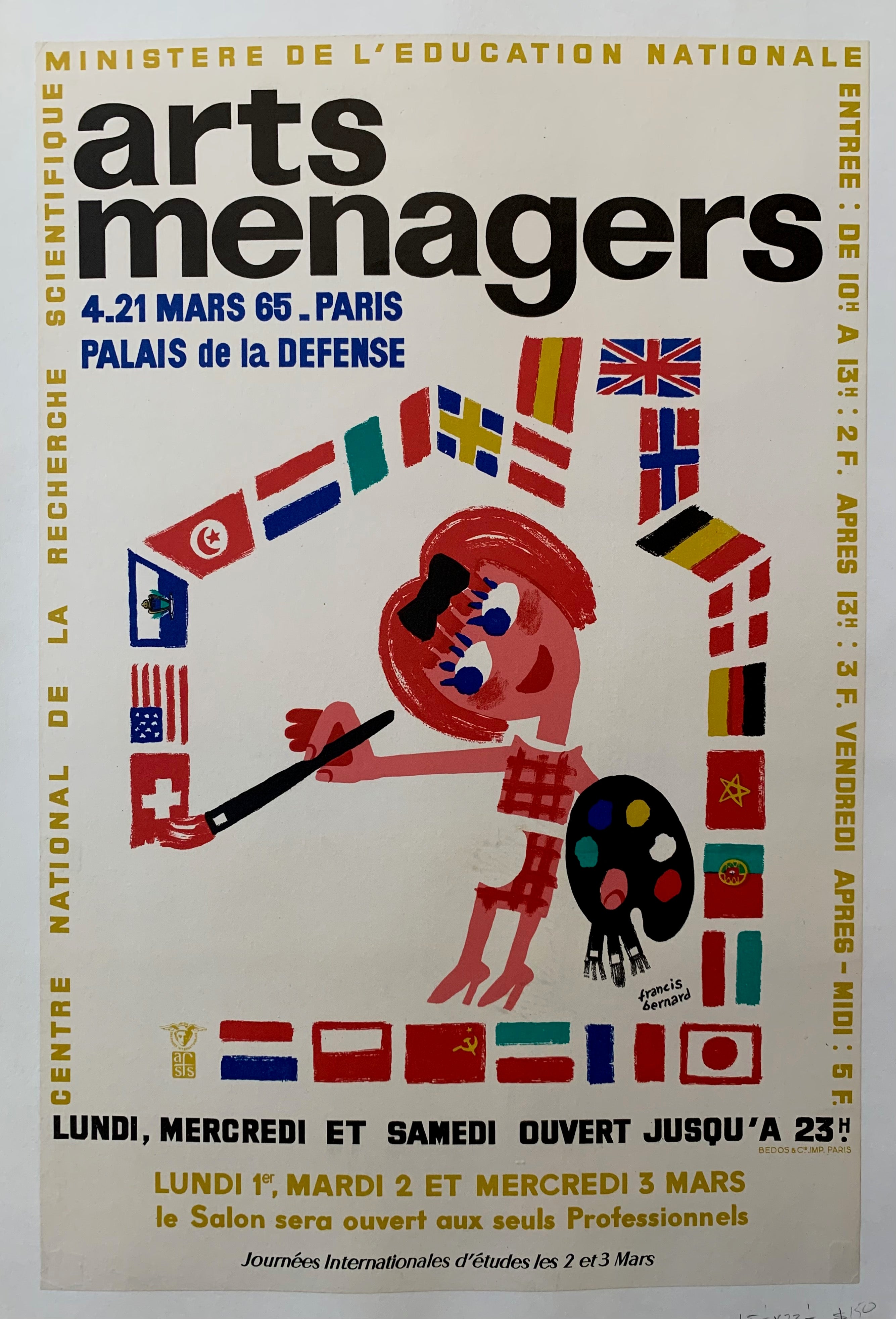 Arts Menagers Poster ✓