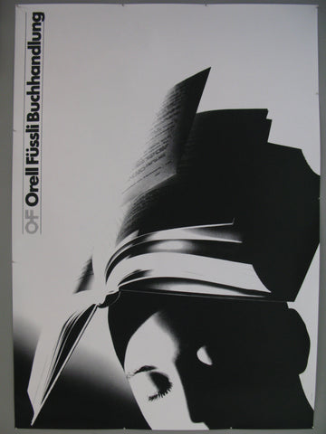 Link to Orell Füssli Buchhandlung Swiss PosterSwitzerland, c. 1990 Product