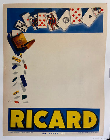 Link to  Ricard PosterFrance, c. 1950  Product