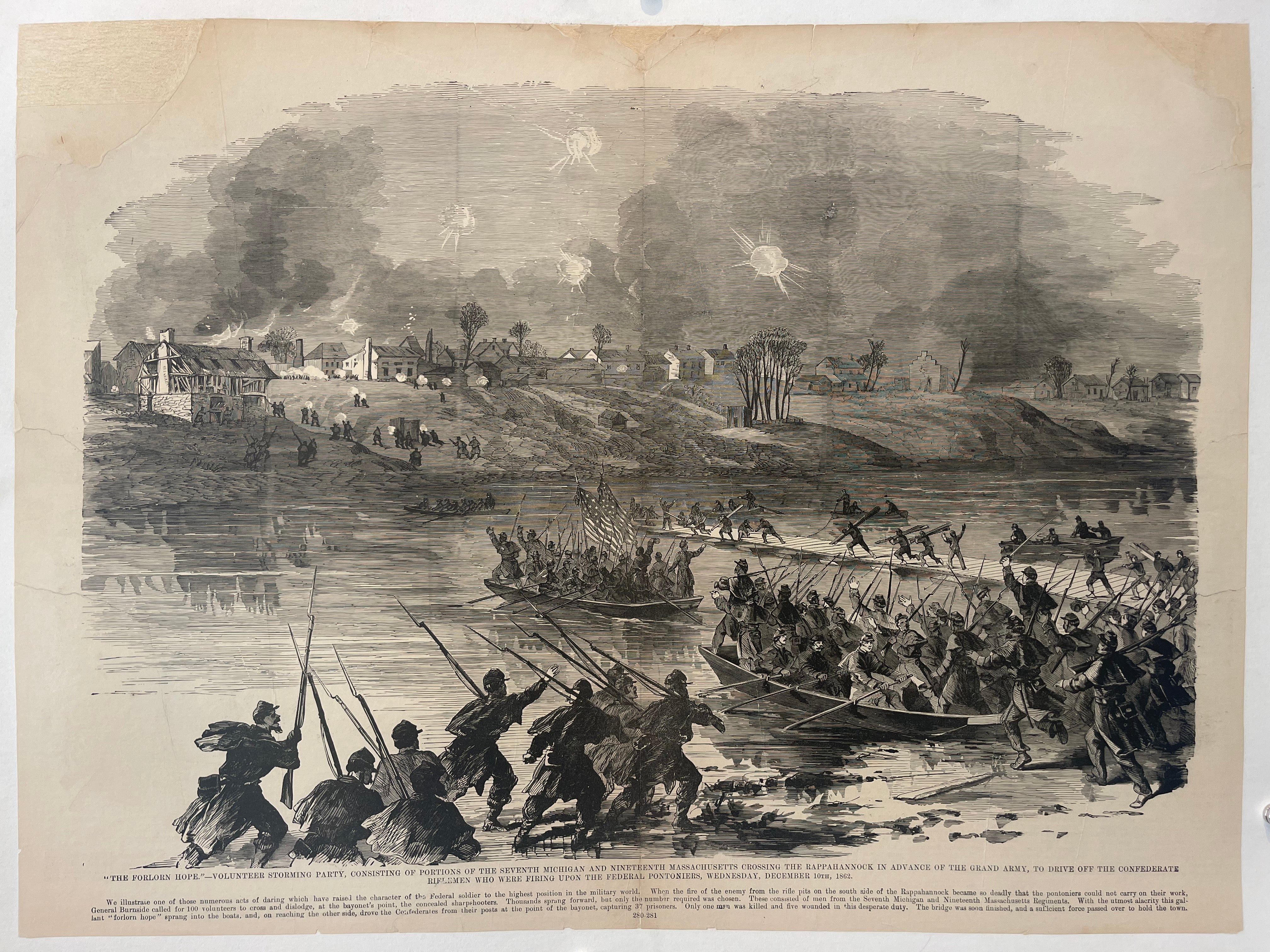 Frank Leslie's 'Forlorn Hope' Illustration