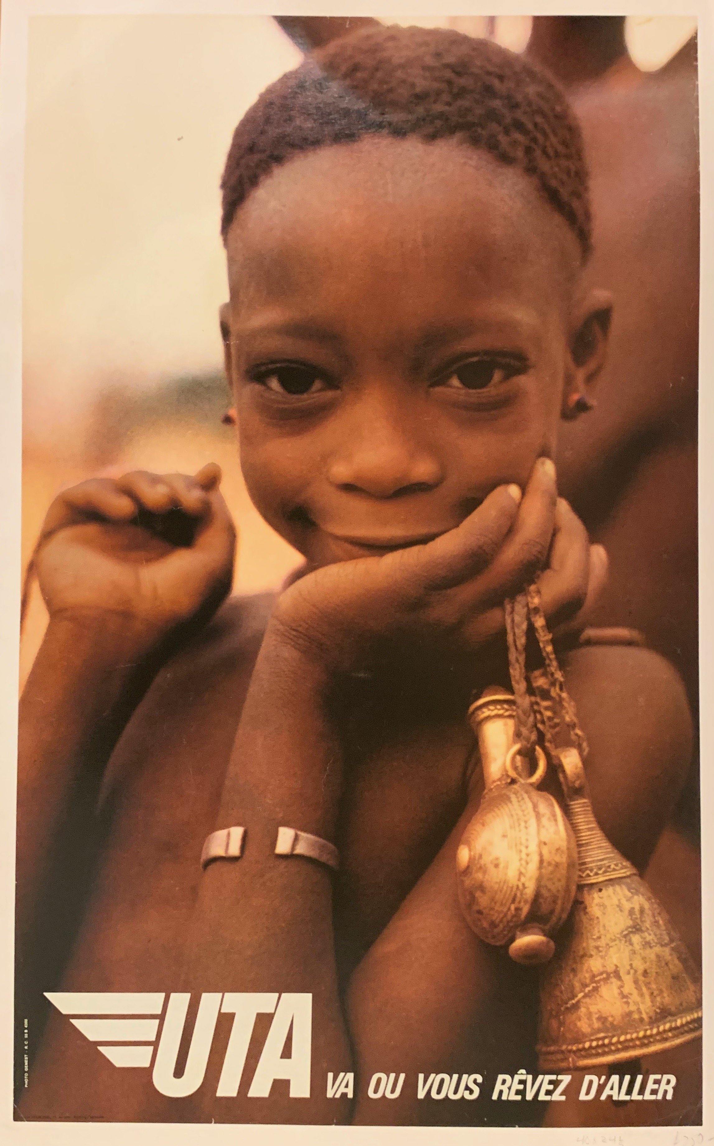 "UTA Va Ou Vous Rêvez D'Aller" Travel Poster - Poster Museum