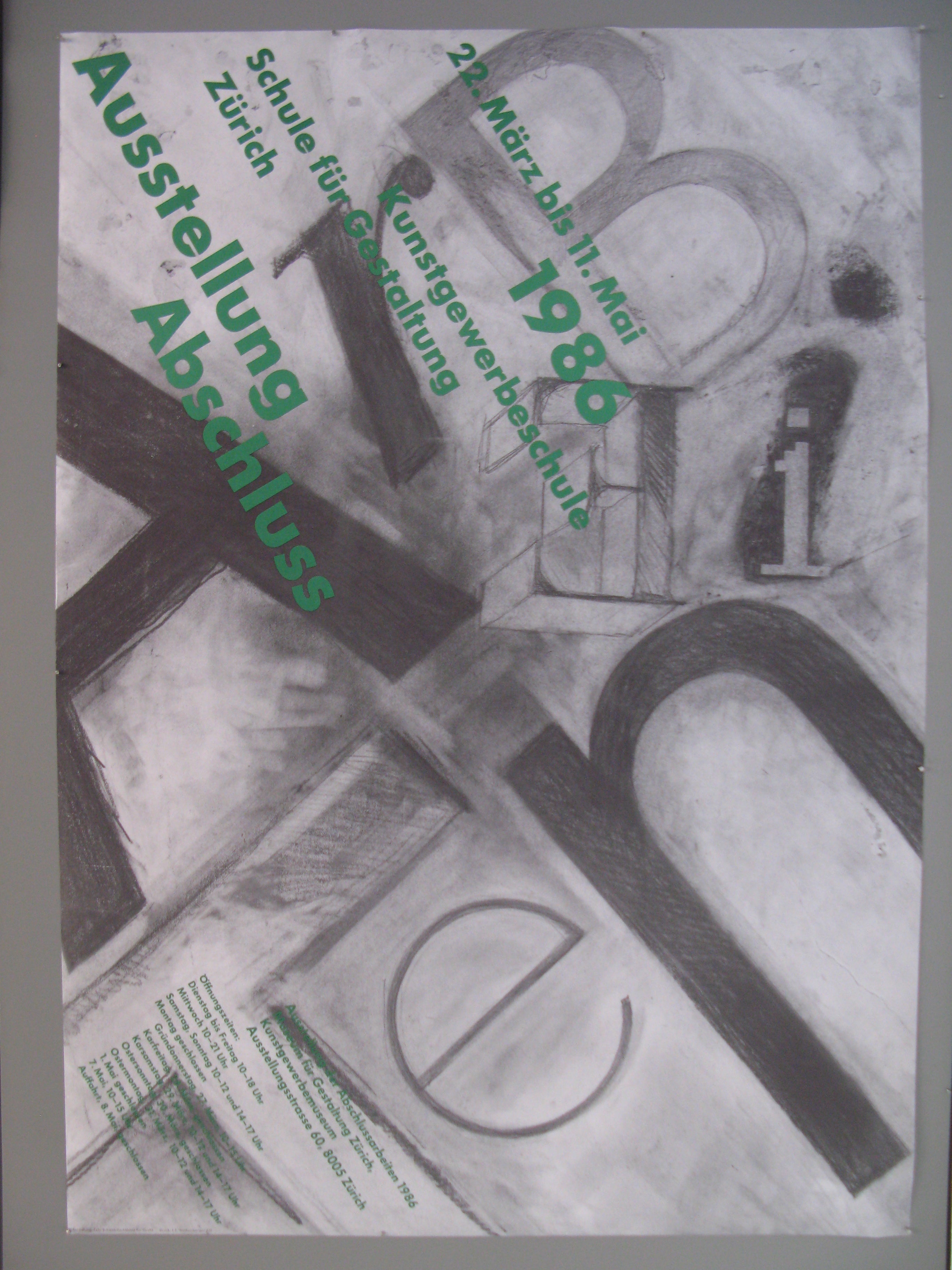 Ausstellung Abschluss Swiss Poster