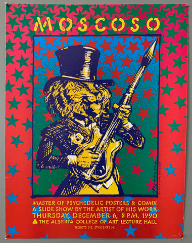 Link to  Victor Moscoso Art Exhibition PosterCanada, 1990  Product