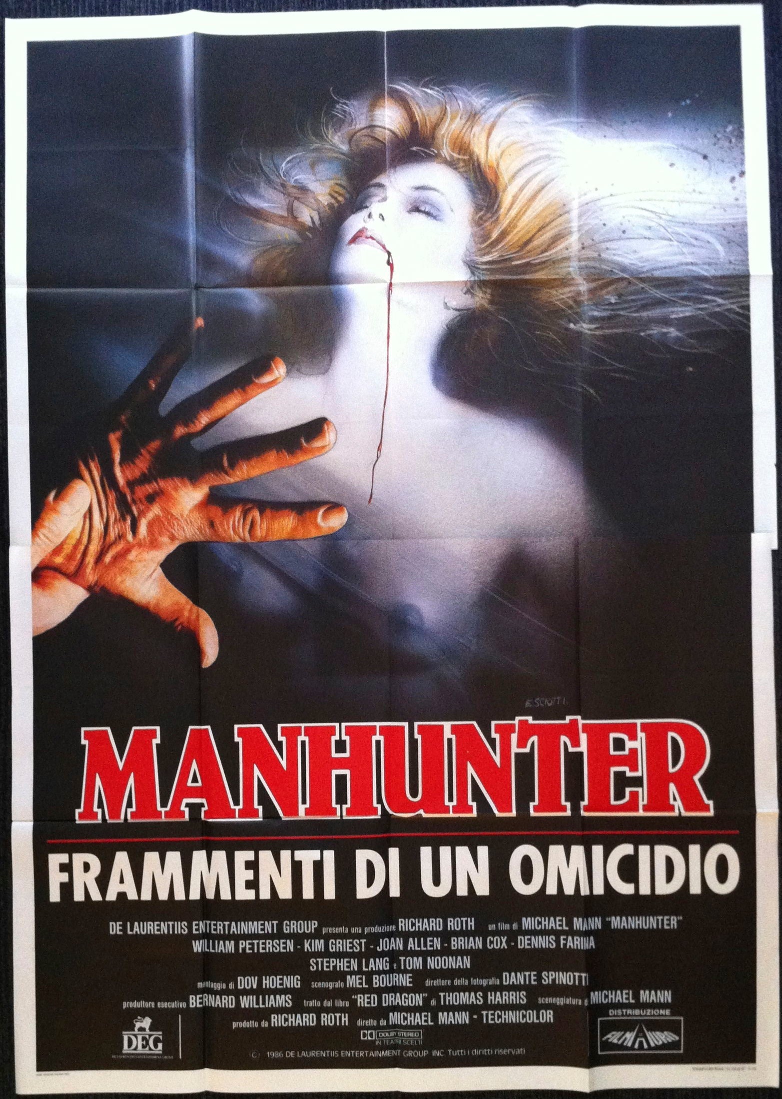 Manhunter, Frammenti Di Un Omicidio