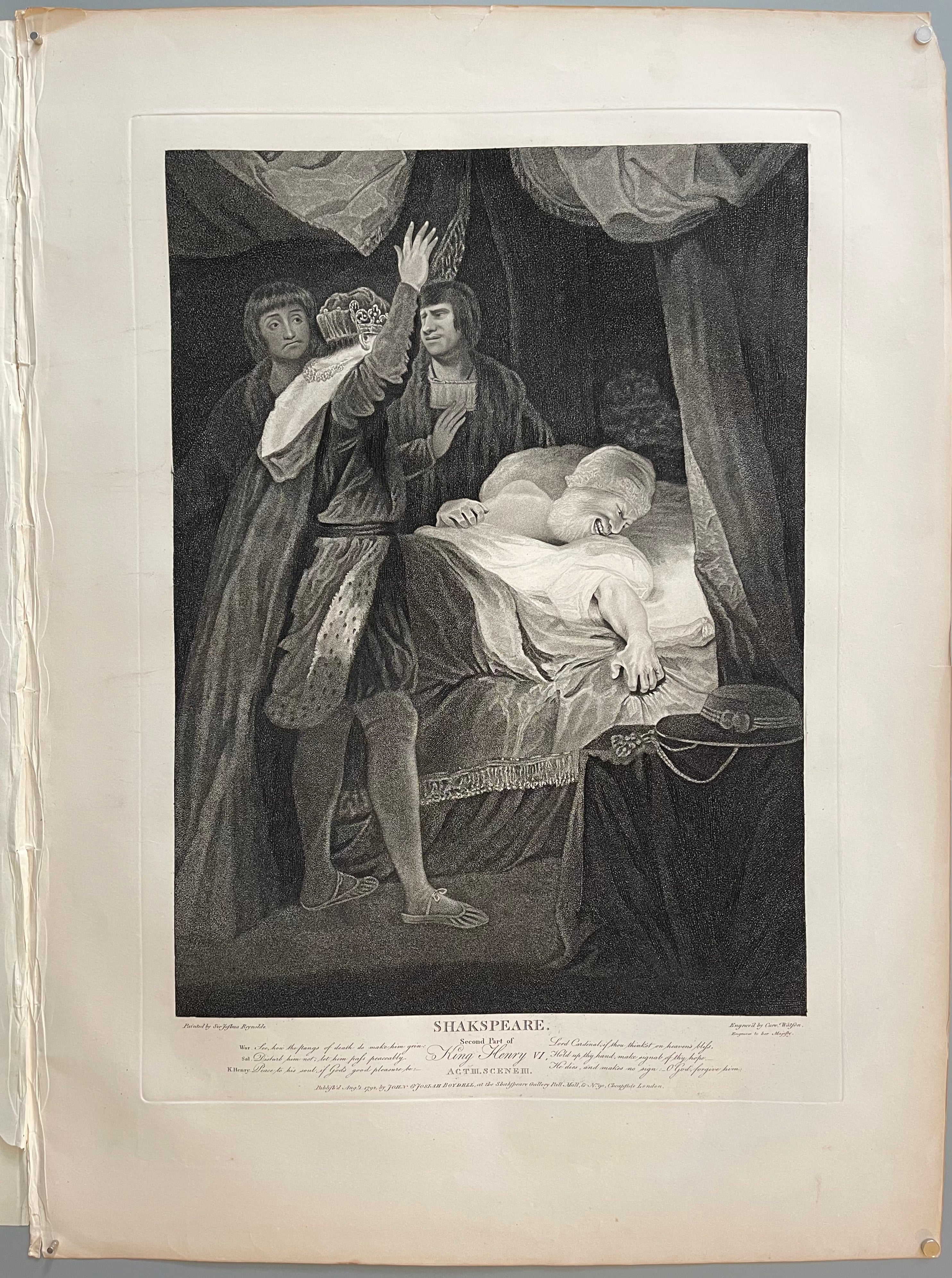 Shakespeare's King Henry VI; Act III, Scene III