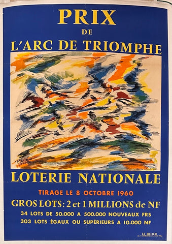 Link to  Prix De L'Arc De Triomphe Loterie Nationale ✓France, 1960  Product