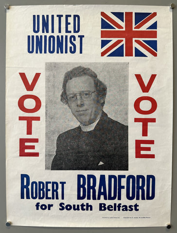 Link to  Vote Robert Bradford for South BelfastNorthern Ireland, 1974  Product