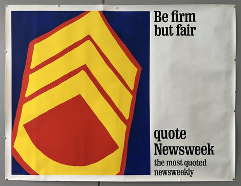 Be Firm But Fair, Quote Newsweek