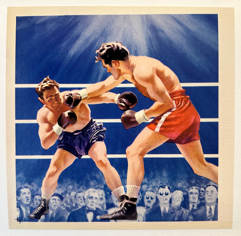 Link to &nbsp;Boxing Match Poster #2United States, c. 1955's &nbsp;Product