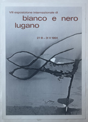 Bianco e Nero Lugano Poster