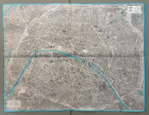 Link to &nbsp;Plan de Paris à vol d'oiseauFrance, 1974 &nbsp;Product