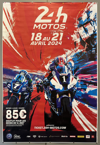 24 H Motos 2024 Poster