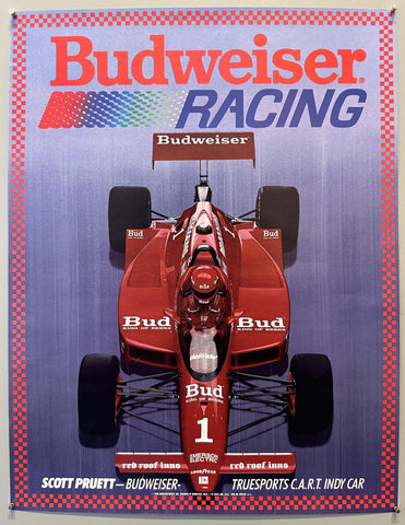 Budweiser Racing Poster