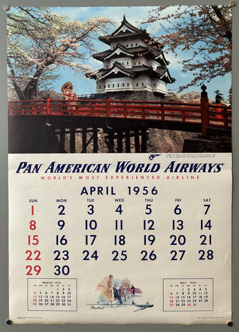 Link to  Pan American World Airways April 1956USA, 1955  Product