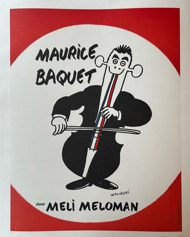Link to  Maurice Baquet Poster ✓France, c. 1970  Product
