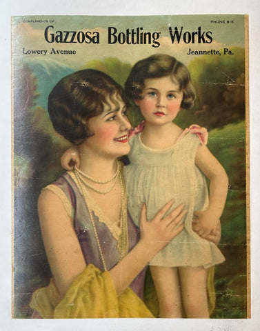 Link to  Gazzosa Bottling Works Poster ✓U.S.A., 1925  Product