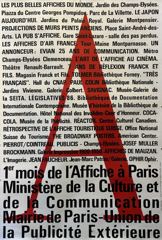 Link to  1er Mois de l'Affiche À ParisFrance, c. 1950s  Product