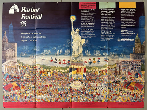 Harbor Festival 1986 Poster