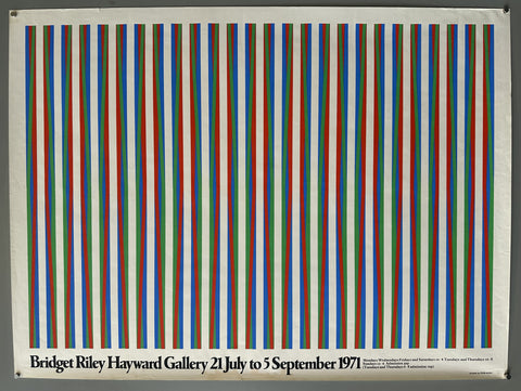 Bridget Riley Hayward Gallery