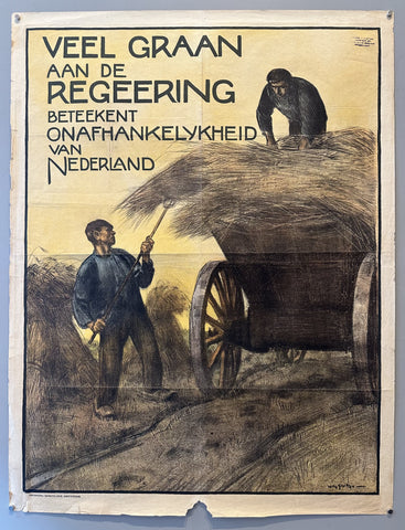 Link to  Veel Graan Aan de Regeering - Much Grain to the GovernmentThe Netherlands, c. 1917  Product