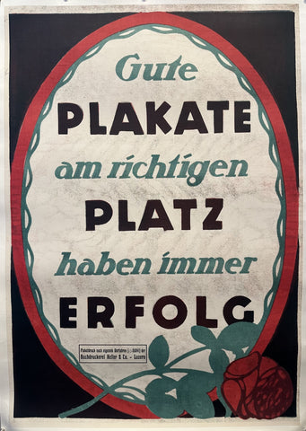 Link to  Gute Plakate Am Ríchtígen PlatzSwitzerland, c. 1950s  Product