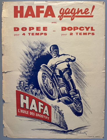 Link to  Hafa L'Huile Des Sportifs PosterFrance, c. 1940  Product