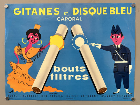 Link to &nbsp;Gitanes et Disque Bleu #2France, c.1960's &nbsp;Product