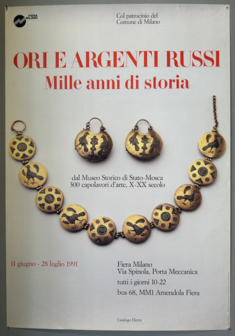 Link to  Ori e Argenti Russi PosterItaly, 1991  Product