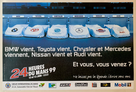 Link to  24 Heures Le Mans 1999 PosterFrance, 1999  Product