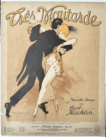 Link to &nbsp;Très Moutarde Nouvelle Danse de Cecil MacklinFrance, 1913 &nbsp;Product