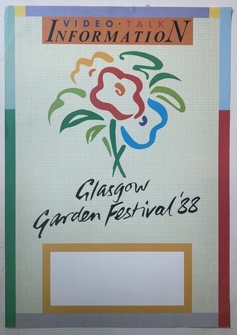 Glasgow Garden Festival 1988 Poster
