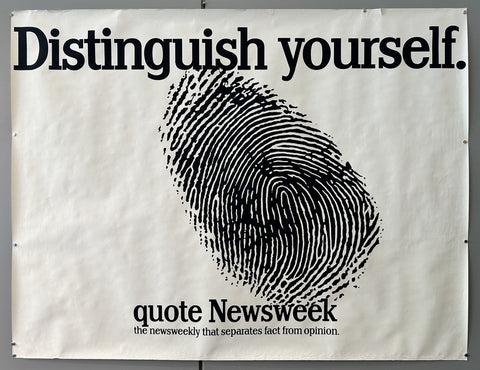 Distinguish Yourself, Quote Newsweek